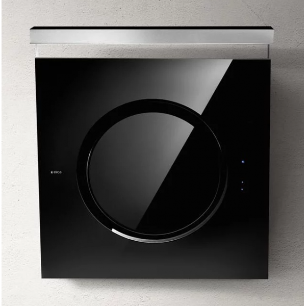 Elica OM Touch Screen 80厘米 550m³/h 傾斜煙囪式抽油煙機 (黑色)